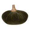 Clayre & Eef 65429 Decoratie Pompoen Groen Ø 15x12 cm