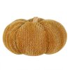 Clayre & Eef 65450 Decoratieve Pompoen Geel Polyester Ø 25x16 cm