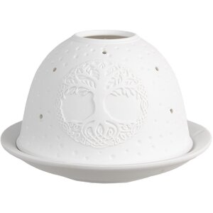 Clayre & Eef 6CE1830 Theelichthouder Ø 12x8 cm