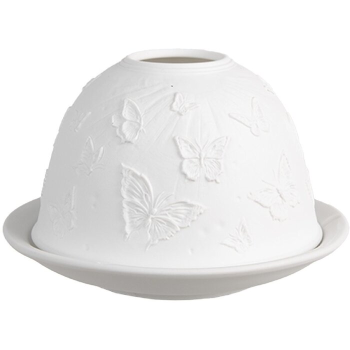 Clayre & Eef 6CE1811 Theelichthouder Ø 12x8 cm