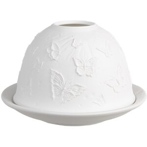 Clayre & Eef 6CE1811 Theelichthouder Ø 12x8 cm