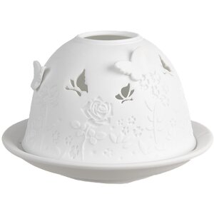 Clayre & Eef 6CE1816 Theelichthouder Ø 12x8 cm