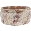 Clayre & Eef 6TE0529M Bloempot Beige Bruin Ø 18x8 cm