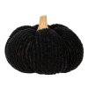 Clayre & Eef 65399 Decoratieve Pompoen Zwart Ø 15x12 cm Landelijke stijl