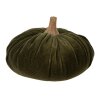 Clayre & Eef 65430 Decoratie Pompoen Groen Ø 20x14 cm Landelijke stijl Polyester
