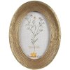 Clayre & Eef 2F1139 Fotolijst Goud Ovaal 15x2x20 cm 10x15 cm