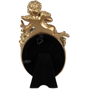 Clayre & Eef 2F1145 Fotolijst Groen Goud 10x3x16 cm 6x9 cm
