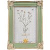 Clayre & Eef 2F1147 Fotolijst Groen Goud 13x2x18 cm 10x15 cm