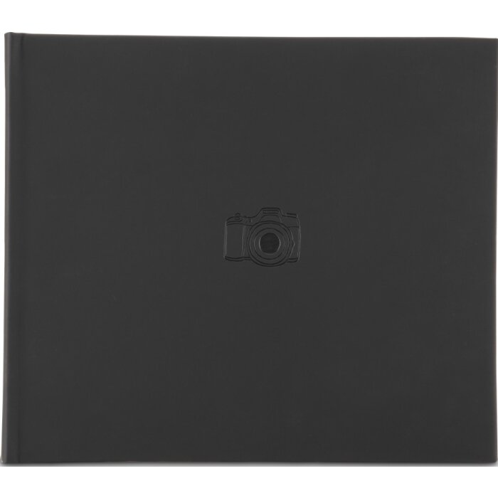 Hama 7299 Boek Album Tekens 28x24 cm 50 witte paginas Zwart