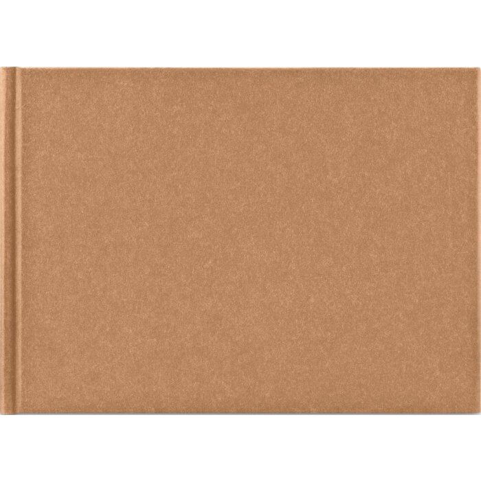 Hama Boek Album Gerimpeld 24x17 cm 36 witte paginas Bruin