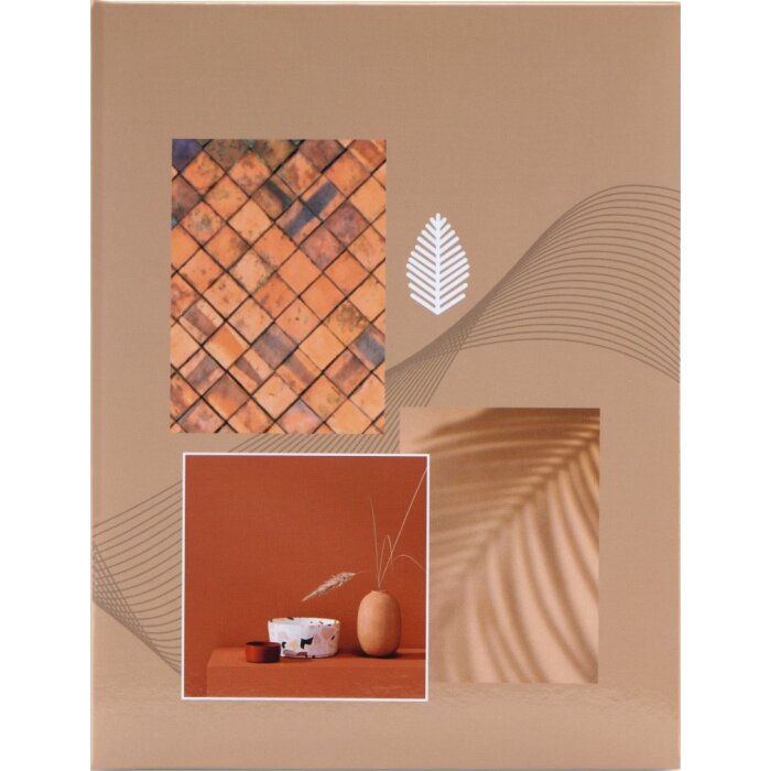 Hama Minimax album Singo II voor 100 fotos 10x15 cm Terracotta