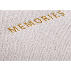 Hama Boek Album Memories 25x25cm 50 zwarte paginas Grijs