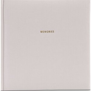 Hama Jumbo Album Memories 30x30 cm 50 zwarte paginas Grijs