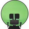 Hama opvouwbare achtergrond Chairy voor montage op stoelleuningen Groen Ø 130 cm