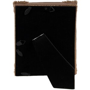 Clayre & Eef 2F1148 Fotolijst Goud Groen 13x2x18 cm 10x15 cm