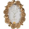 Clayre & Eef 2F1156 Fotolijst 10x15 cm Goud Ovaal