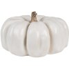 Clayre & Eef 6PR4366 Decoratieve Pompoen Wit Polyresin Ø 27x16 cm