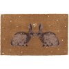 Clayre & Eef BSLCMC Deurmat Romantisch Bruin 75x45x1 cm
