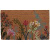 Clayre & Eef WFFMC Deurmat bloemenpatroon 75x45x1 cm