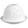 Clayre & Eef 6CE1814 Theelichthouder Sterren Ø 12x8 cm Wit