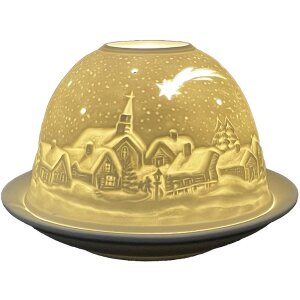 Clayre & Eef 6CE1819 Theelichthouder Ø 12x8 cm...