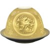 Clayre & Eef 6CE1822 Theelichthouder Vrolijk Kerstfeest Ø 12x8 cm Wit