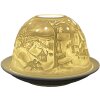 Clayre & Eef 6CE1823 Theelichthouder Winter Ø 12x8 cm Wit