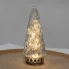 Clayre & Eef kerstboom LED Ø 11x24 cm glas zilver