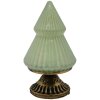 Clayre & Eef 6GL4581 Kerstboom met LED Groen Ø 10x18 cm
