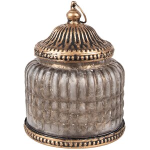 Clayre & Eef 6GL4598 Decoratie glas met LED Ø...