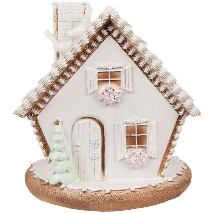 Clayre & Eef 6PR4349 Decoratie huis met LED 17x16x17 cm 3xAAA
