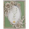 Clayre & Eef 2F1116 Fotolijst Zilverkleurig 16x2x21 cm 10x15 cm