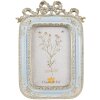Clayre & Eef 2F1119 Fotolijst Blauw 17x2x24 cm / 10x15 cm