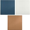 Hama Jumbo Album Gerimpeld 30x30 cm 80 witte paginas Blauw Bruin Wit