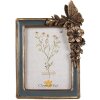 Clayre & Eef 2F1126 Fotolijst 18x3x26 cm 13x18 cm Blauw Goud