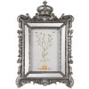 Clayre & Eef 2F1131 Fotolijst 21x3x32 cm 13x18 cm Zilver Vintage