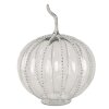 Clayre & Eef 6GL4544XL Decoratie Pompoen Ø 25x33 cm Transparant glas
