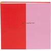 Goldbuch Fotoalbum Coloration Rood Roze 25x25 cm 60 paginas glasvellen