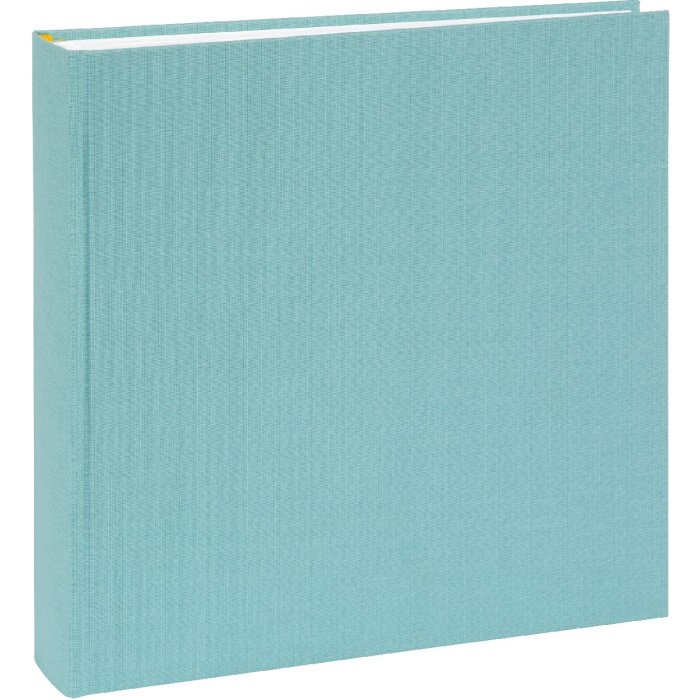 Goldbuch fotoalbum Bella Vista aqua 25x25 cm linnen 60 paginas glassine