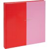 Goldbuch fotoalbum Coloration rood/roze 30x31 cm 60 paginas met glassine