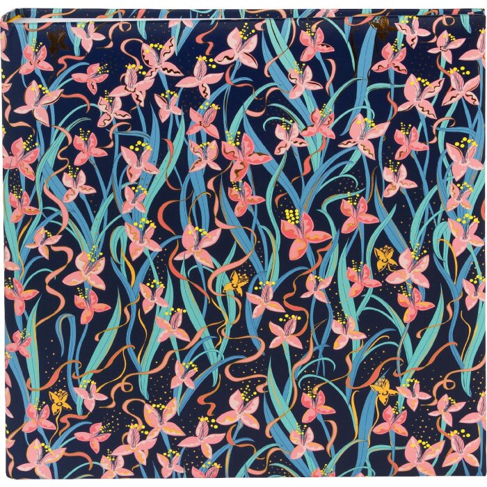 Goldbuch fotoalbum Garden Chic Blauw 30x31 cm 60 paginas goudpreeg