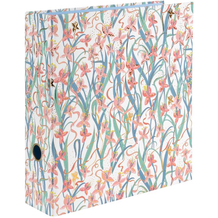 Goldbuch Garden Chic Wit 28x32 cm ordner met goudopdruk