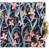 Goldbuch agenda Garden Chic Blauw 16x16 cm met slot 96 paginas