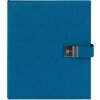 Goldbuch documentenmap Bella Vista Petrol 27x34 cm linnen metalen sluiting