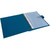Goldbuch documentenmap Bella Vista Petrol 27x34 cm linnen metalen sluiting