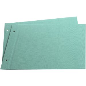 Goldbuch albumhoes Bella Vista aqua 30x25 cm linnen