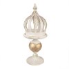Clayre & Eef 5Y1212 Decoratie Ornament Beige Goud Ø 22x53 cm