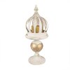 Clayre & Eef 5Y1212 Decoratie Ornament Beige Goud Ø 22x53 cm