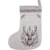 Clayre & Eef GTW203 Kerstkous Beige Bruin Katoen 30x1x40 cm