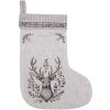 Clayre & Eef GTW203 Kerstkous Beige Bruin Katoen 30x1x40 cm